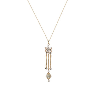 5 Octobre - Olive pink necklace