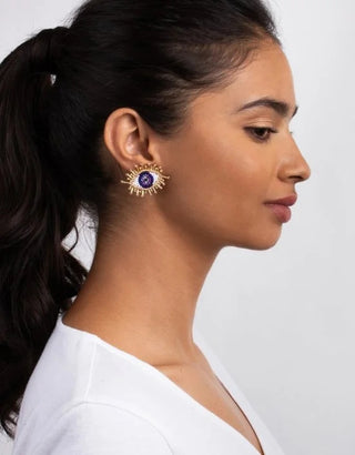 Olivia Dar - Mini Eye Earring