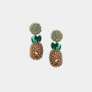 Olivia Dar - Pineapple Earrings