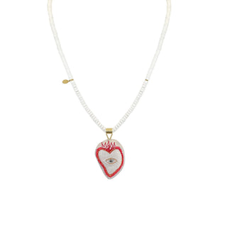 Iwona Ludyga Designs - Sacred Heart Pillow Pendant