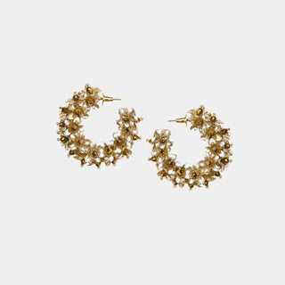 Olivia Dar - Flower Hoops
