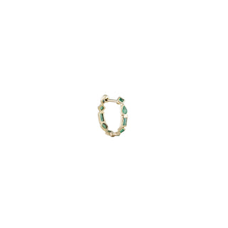 Metier - Mixed Cut Gemstone Hoop