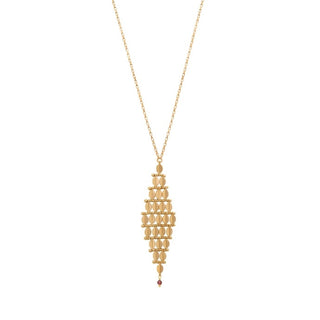 Satellite - Kite Mesh Pendant Necklace