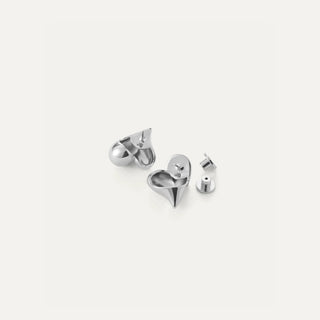 Jenny Bird - Art Heart Button Earrings