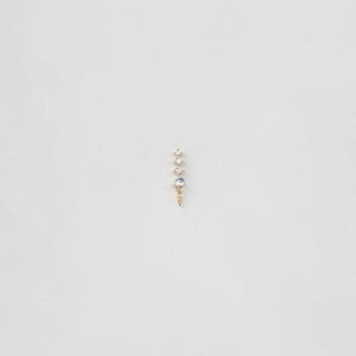 Celine Daoust - Moonstone And Diamond Spike Earring