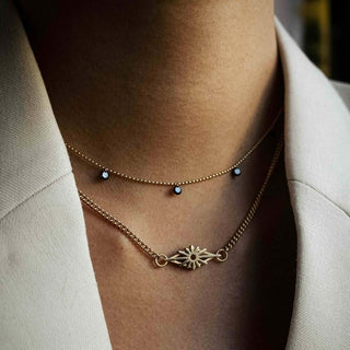 EMBLM - Floating Diamond Necklace