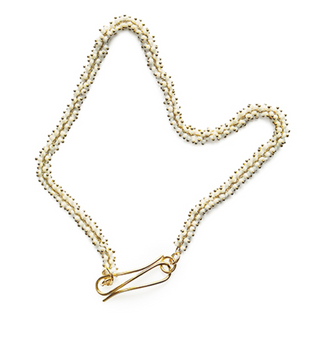 Beatriz Palacios - White Chain Necklace