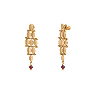Satellite - Extra Small Kite Mesh Earrings