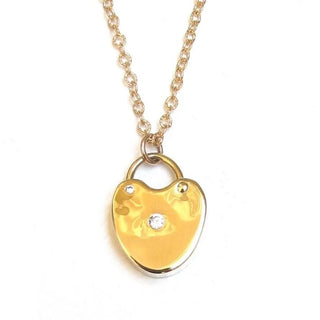 Jacqueline Rose - Heart Lock Pendant