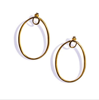 K/ller Collection - Double Ellipse Ear Jackets