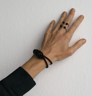 Saskia Diez - Dark Season Knot Bracelet