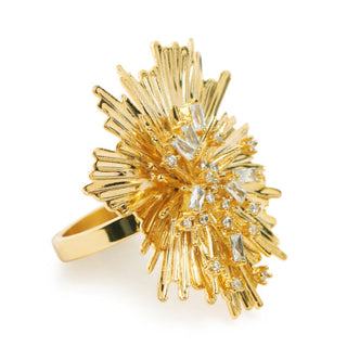 Lionette Crystal Branch Ring