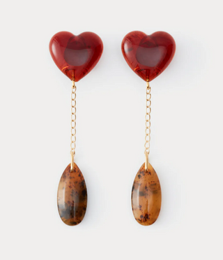 Rachel Comey - Dottie Earrings (dark tortoise multi)