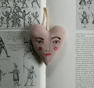 Skippy Cotton - Handsome Heart (lavender stuffed)