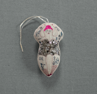 Skippy Cotton - Tattooed Strong Lady (Token Ornament)