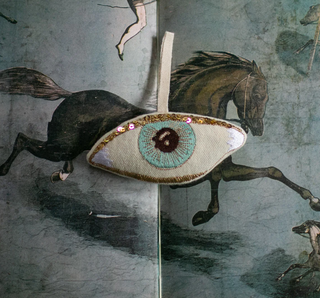 Skippy Cotton - Evil eye (lavender stuffed)